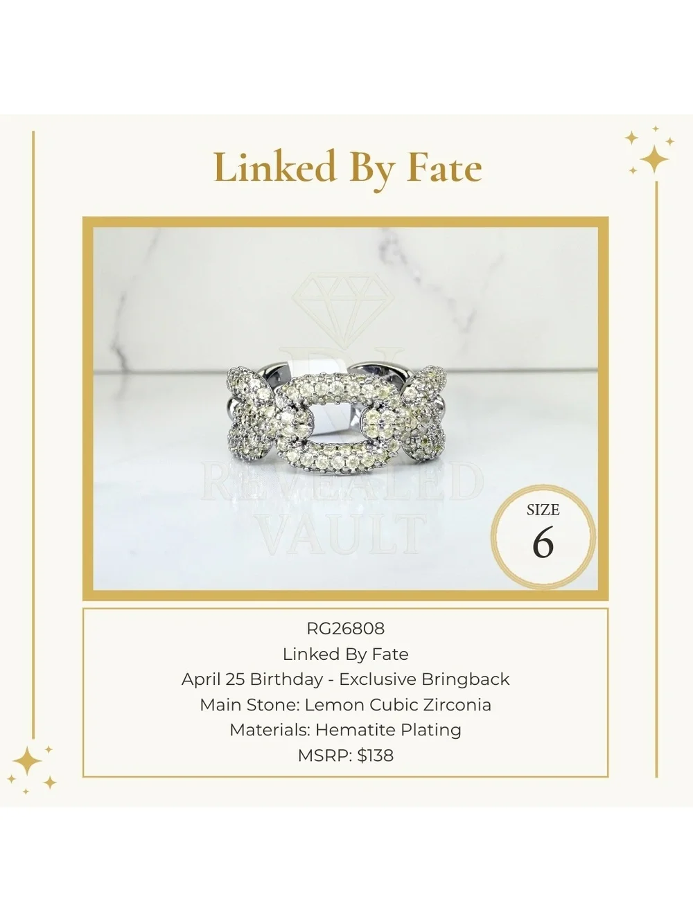 Linked By Fate - Size 6 - OG